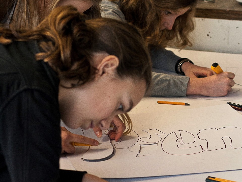 Stencil Art Workshop Jongeren